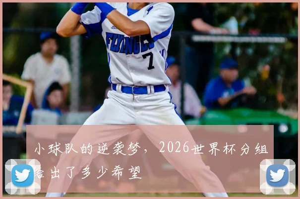 小球队的逆袭梦,2026世界杯分组给出了多少希望